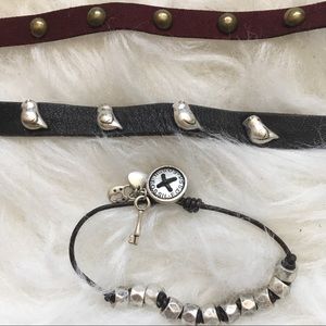 ✨LAST CHANCE BEFORE DONATING✨ Fossil Bracelet Set